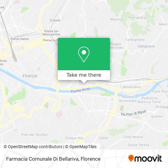 Farmacia Comunale Di Bellariva map