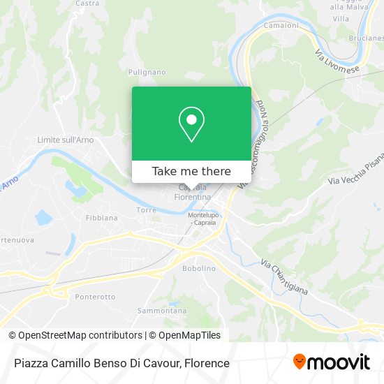 Piazza Camillo Benso Di Cavour map