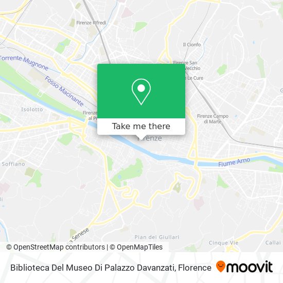 Biblioteca Del Museo Di Palazzo Davanzati map