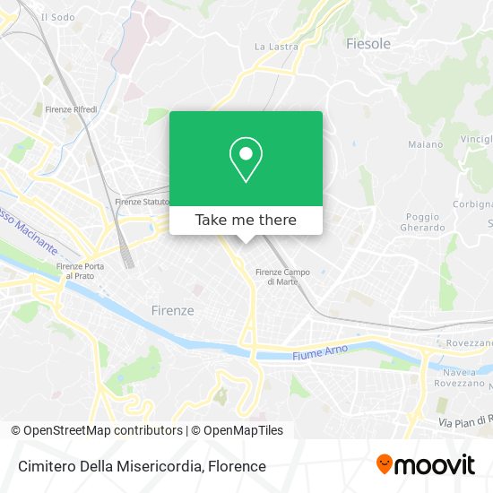 Cimitero Della Misericordia map