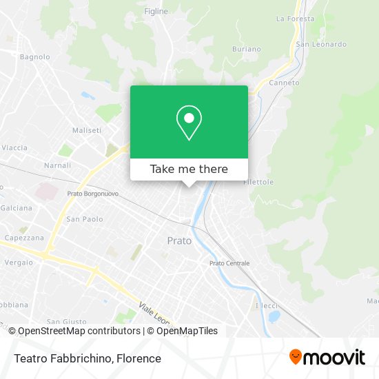 Teatro Fabbrichino map