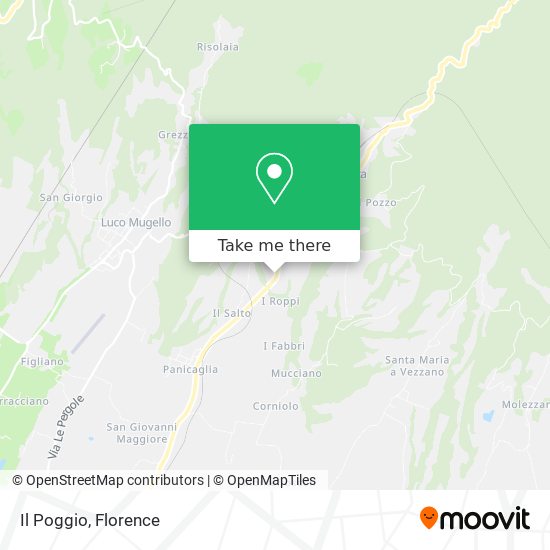 Il Poggio map