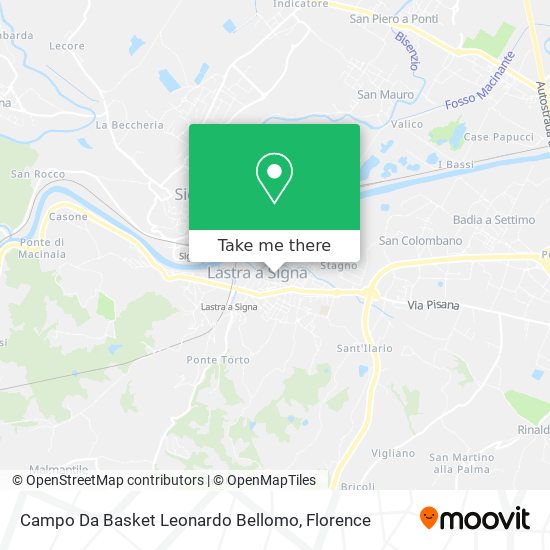 Campo Da Basket Leonardo Bellomo map