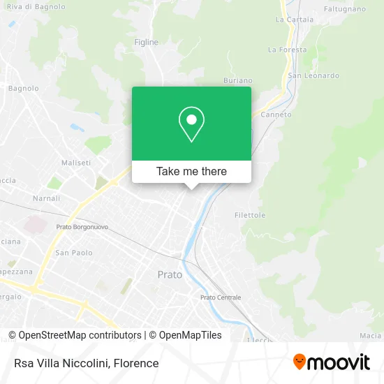 Villa Niccolini Nursing Home map