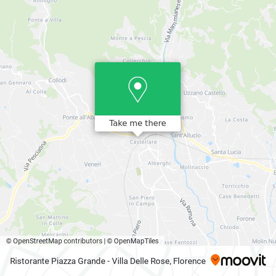 Ristorante Piazza Grande - Villa Delle Rose map