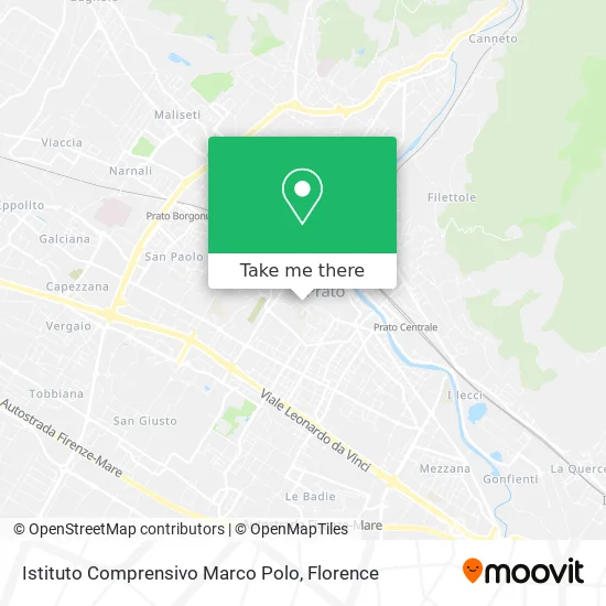 Istituto Comprensivo Marco Polo map