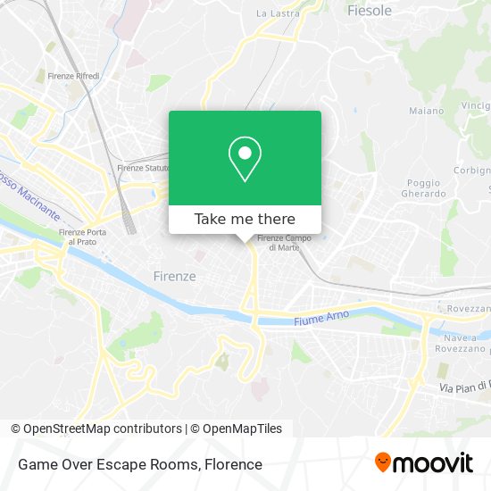 Game Over
Escape Rooms map