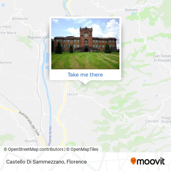 Castello Di Sammezzano map