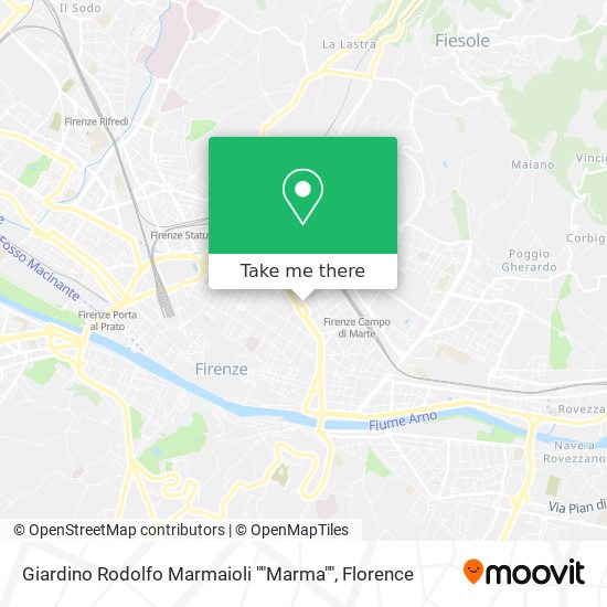 Giardino Rodolfo Marmaioli ""Marma"" map