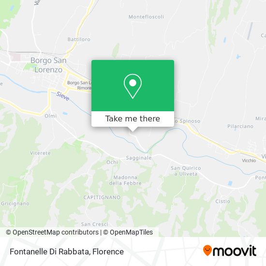 Fontanelle Di Rabbata map