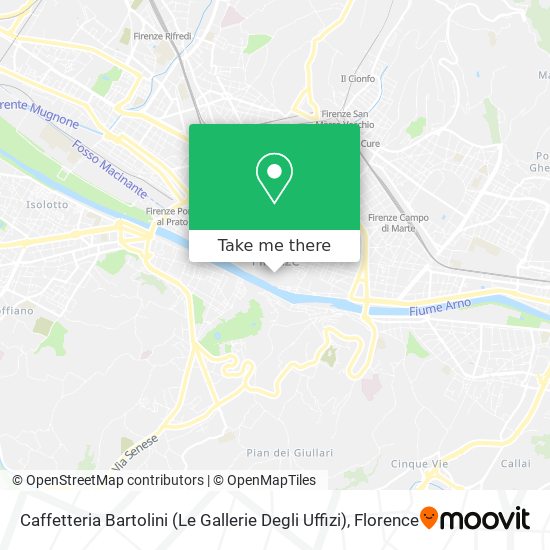 Caffetteria Bartolini (Le Gallerie Degli Uffizi) map