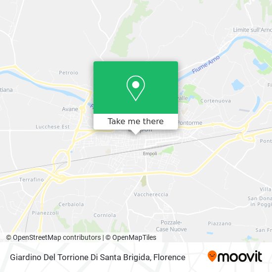 Giardino Del Torrione Di Santa Brigida map