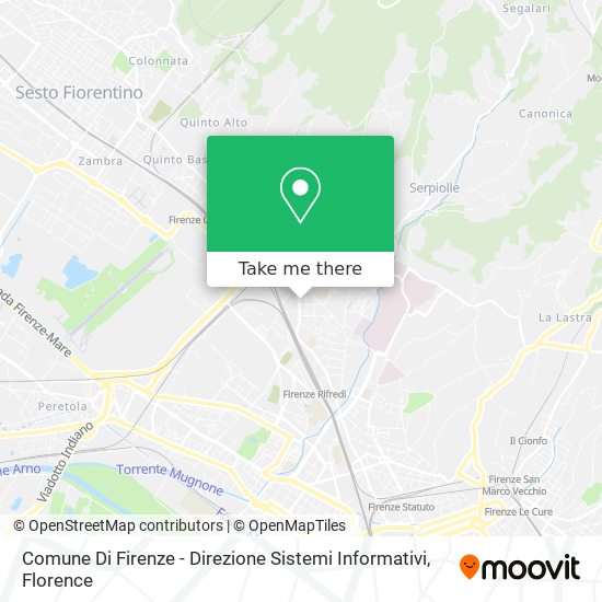Comune Di Firenze - Direzione Sistemi Informativi map