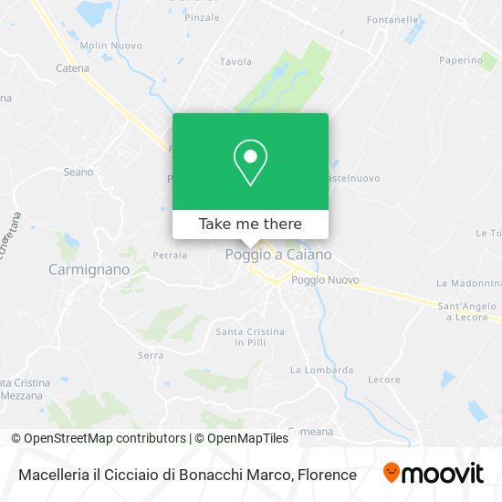 Macelleria il Cicciaio di Bonacchi Marco map