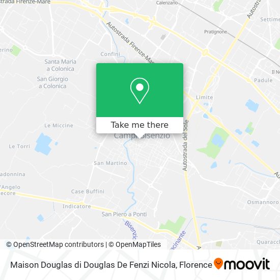 Maison Douglas di Douglas De Fenzi Nicola map