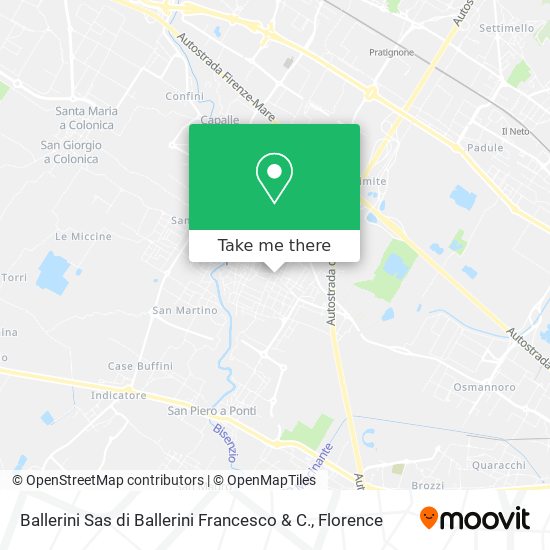 Ballerini Sas di Ballerini Francesco & C. map