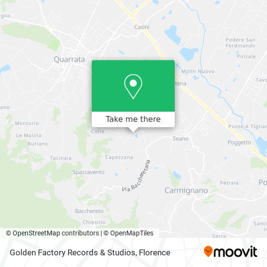 Golden Factory Records & Studios map
