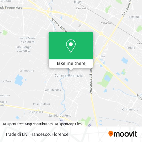 Trade di Livi Francesco map