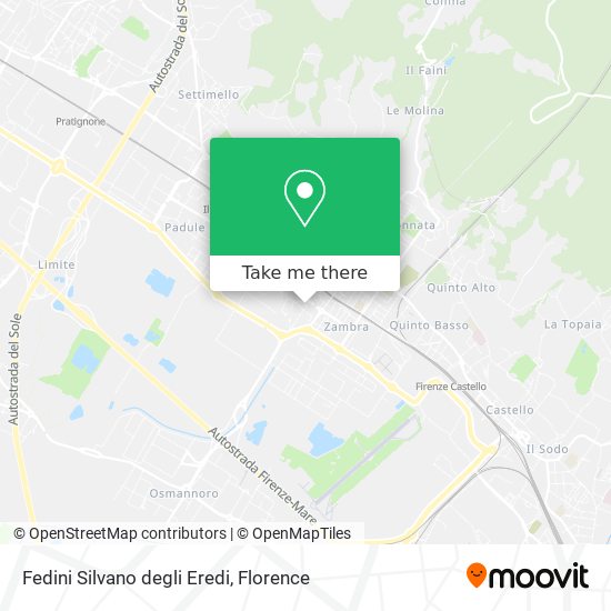 Fedini Silvano degli Eredi map