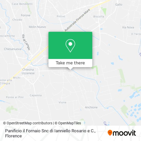 Panificio il Fornaio Snc di Ianniello Rosario e C. map