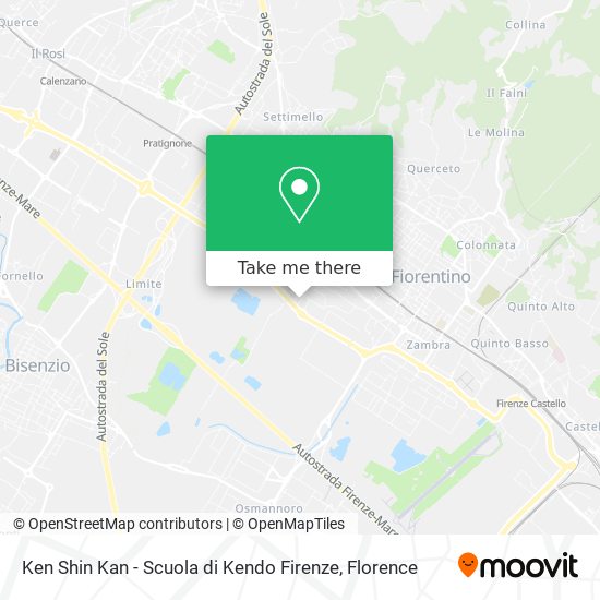 Ken Shin Kan - Scuola di Kendo Firenze map