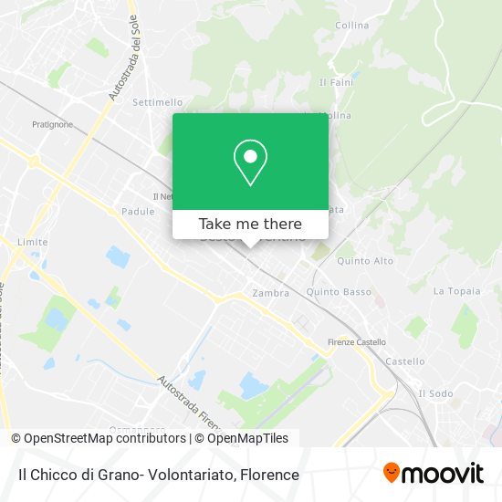 Il Chicco di Grano- Volontariato map