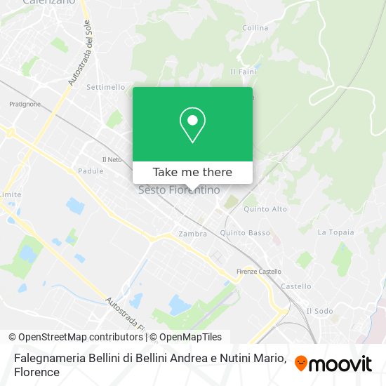 Falegnameria Bellini di Bellini Andrea e Nutini Mario map