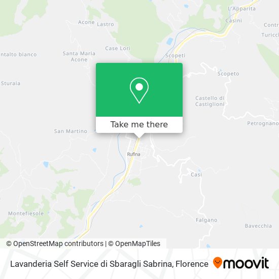 Lavanderia Self Service di Sbaragli Sabrina map