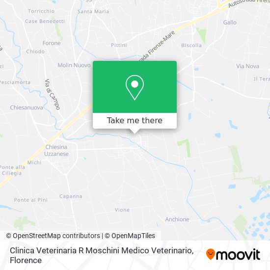 Clinica Veterinaria R Moschini Medico Veterinario map