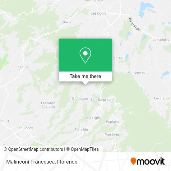 Malinconi Francesca map