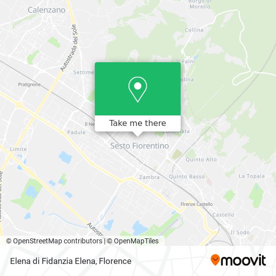 Elena di Fidanzia Elena map