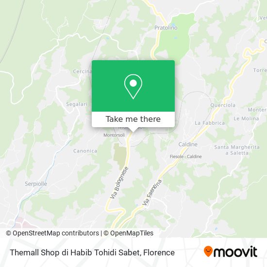 Themall Shop di Habib Tohidi Sabet map