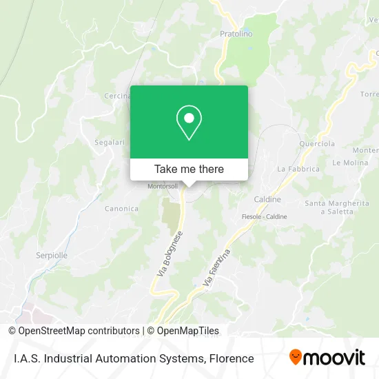 I.A.S. Industrial Automation Systems map
