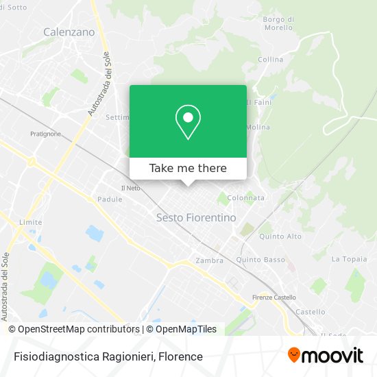 Fisiodiagnostica Ragionieri map
