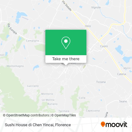 Sushi House di Chen Yincai map