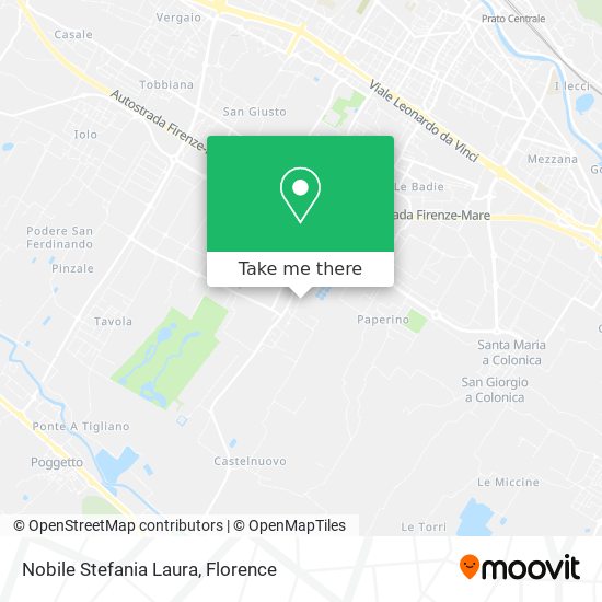 Nobile Stefania Laura map