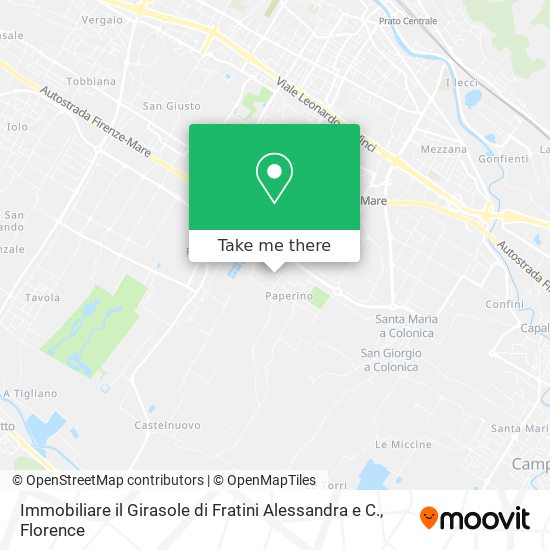 Immobiliare il Girasole di Fratini Alessandra e C. map