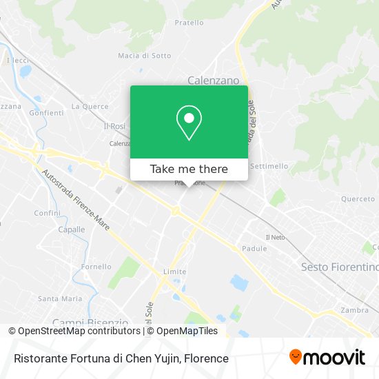 Ristorante Fortuna di Chen Yujin map