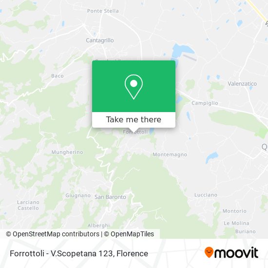 Forrottoli - V.Scopetana 123 map