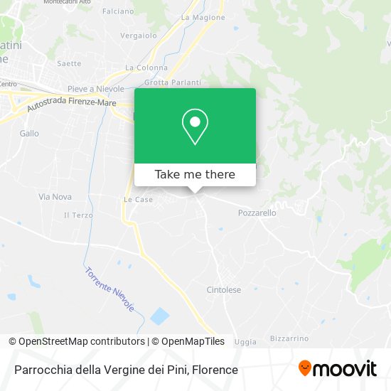 Parrocchia della Vergine dei Pini map