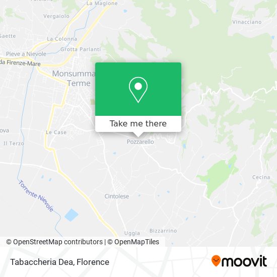 Tabaccheria Dea map