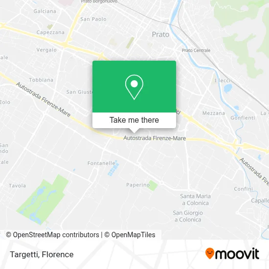 Targetti map