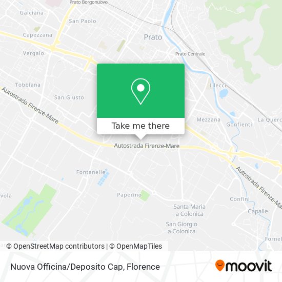 Nuova Officina/Deposito Cap map