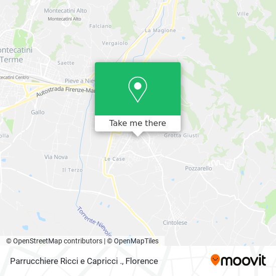 Parrucchiere Ricci e Capricci . map