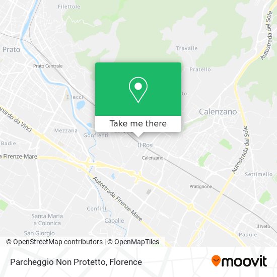 Parcheggio Non Protetto map