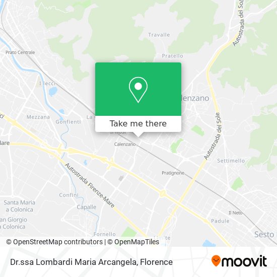 Dr.ssa Lombardi Maria Arcangela map