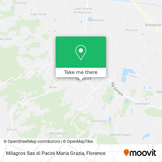 Milagros Sas di Pacini Maria Grazia map