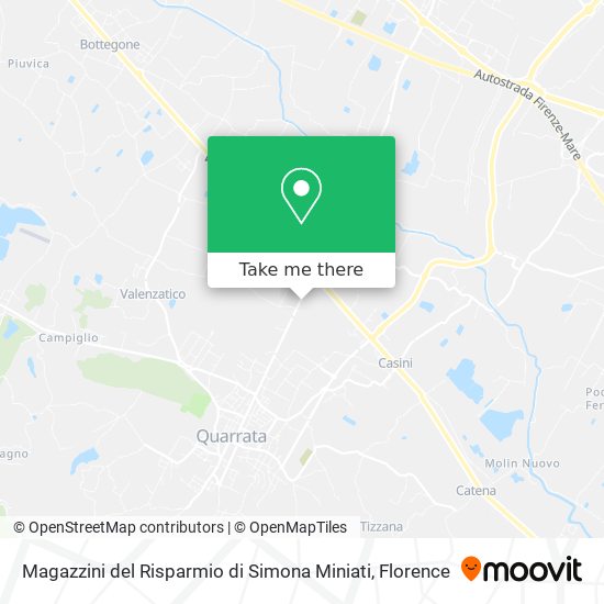 Magazzini del Risparmio di Simona Miniati map