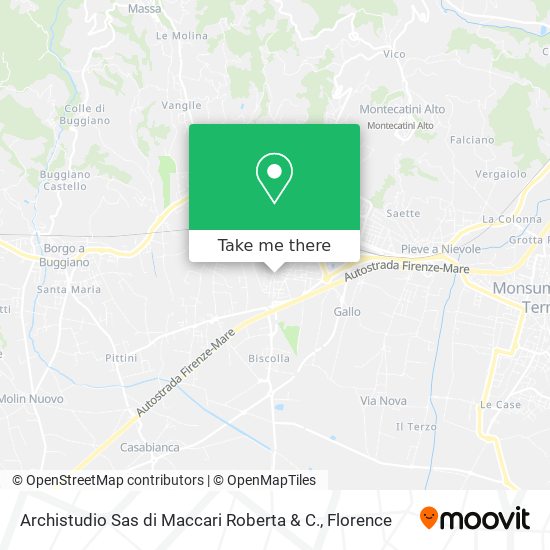 Archistudio Sas di Maccari Roberta & C. map