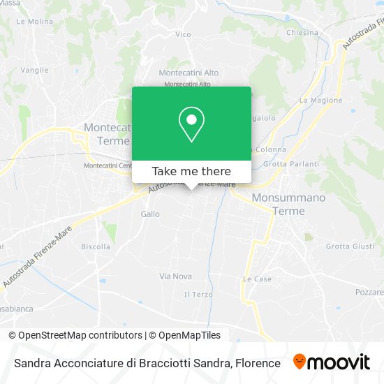 Sandra Acconciature di Bracciotti Sandra map